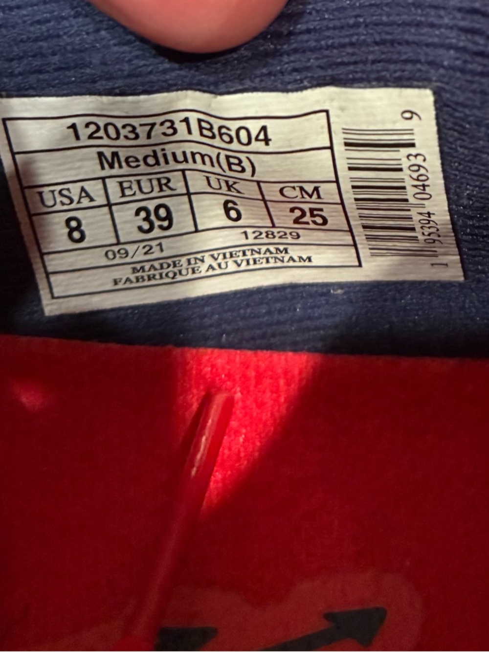 Brooks Launch 9 Running Shoes Pink Navy Women’s Size 8 Medium - Picture 10 of 10